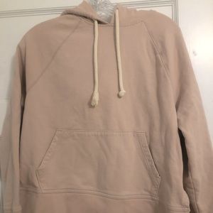 Womens universal threads hooded sweatshirt size medium blush/light pink